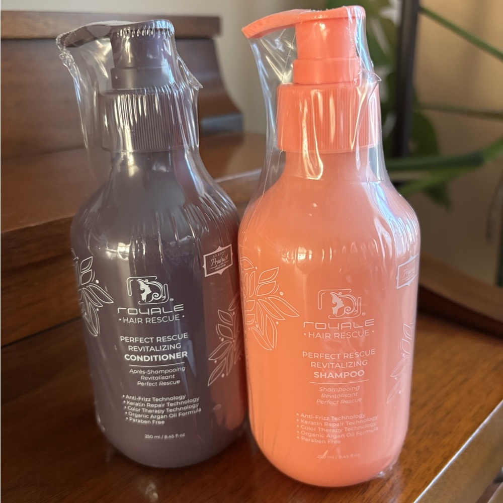 Hair Rescue Shampoo and Conditioner Set 250 ml eaxh